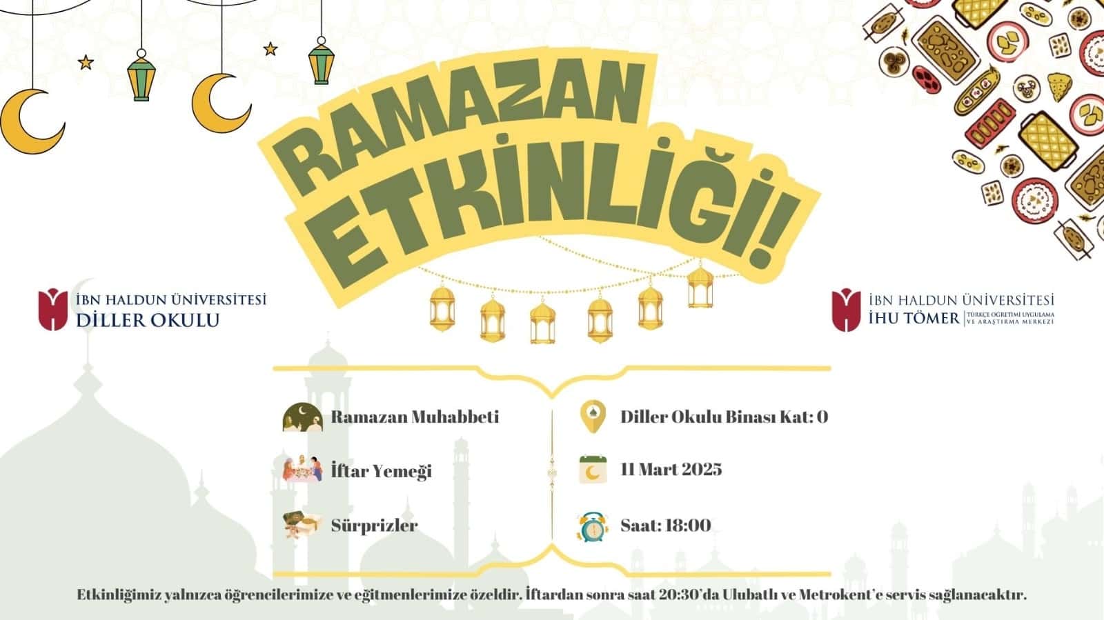 School of Languages Ramadan Event