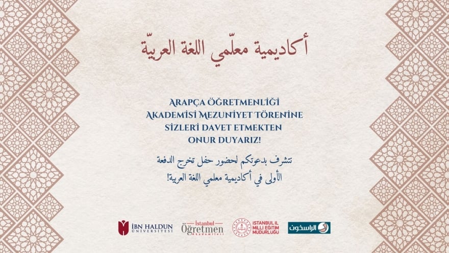 Arapça Öğretmenliği Akademisi Mezuniyet Töreni